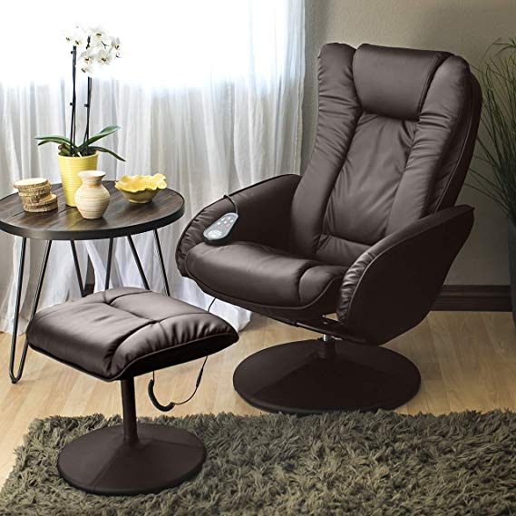 Best Choice Products Faux Leather Electric Recliner Chair