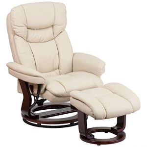 Flash Furniture Contemporary Recliner and Ottoman