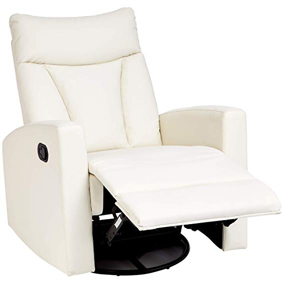 JC Home Javik Faux-Leather Recliner Chair