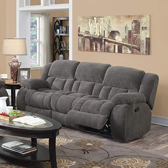 Coaster Home Furnishings Weissman Sofa Recliner